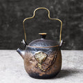 Bronze-Glaze Teapot — kitchen decor, view 5
