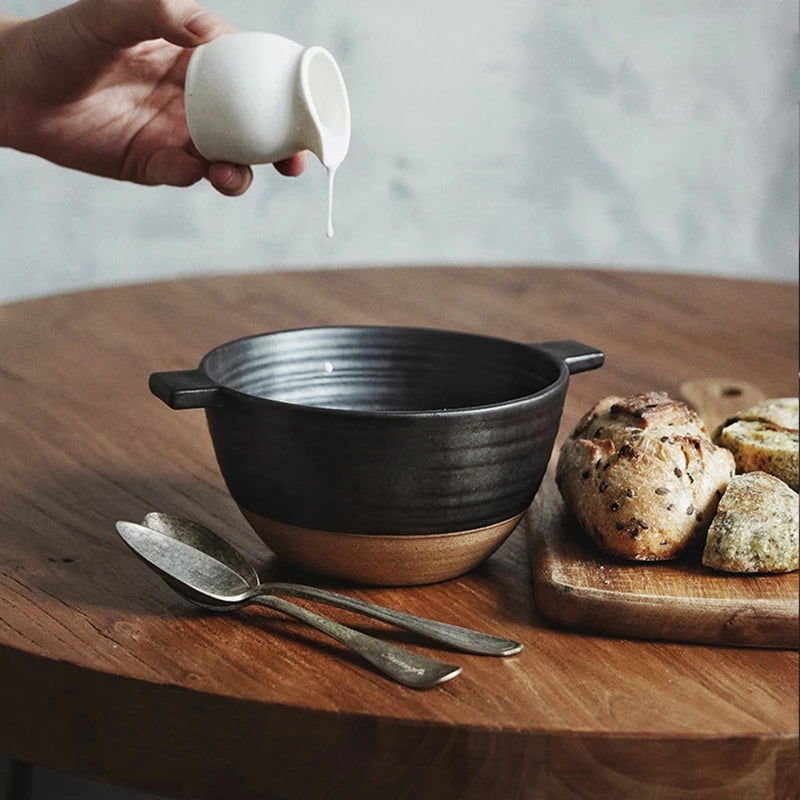 Amphora Stoneware Bowl — kitchen decor, view 5