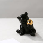 Bear with a Gold Ball — decorative sculpture, view 3