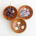 Rustic Wooden Fruit Bowl — kitchen decor, view 7