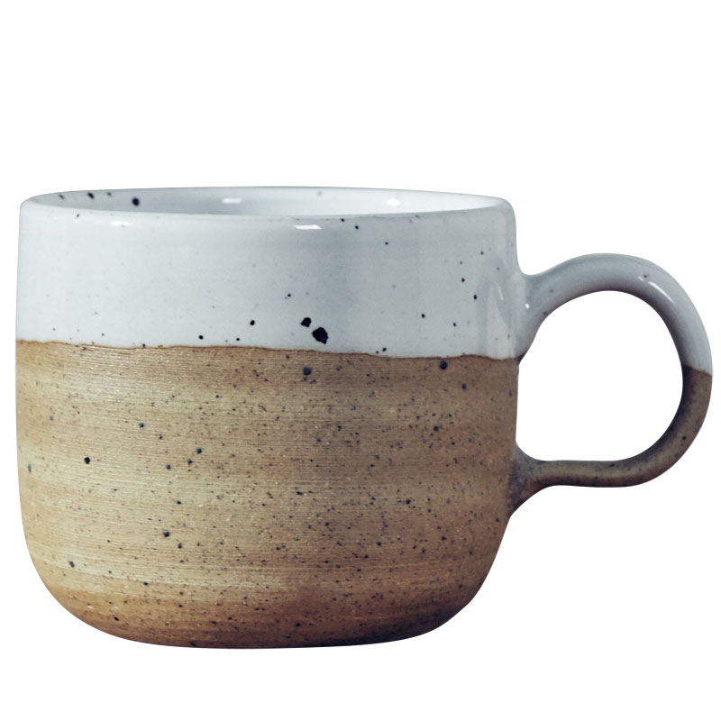 Two-Tone Stoneware Cup — kitchen decor, view 3