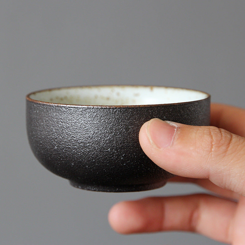 Speckled Stoneware Teacup — kitchen decor, view 2