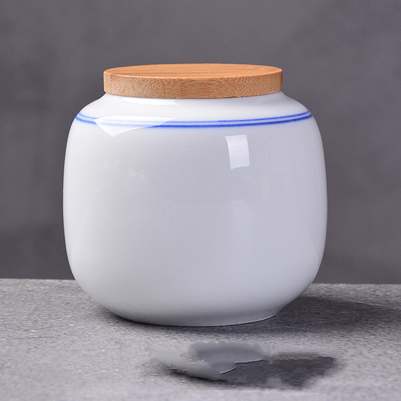 Sealed Ceramic Canister — kitchen decor, view 2