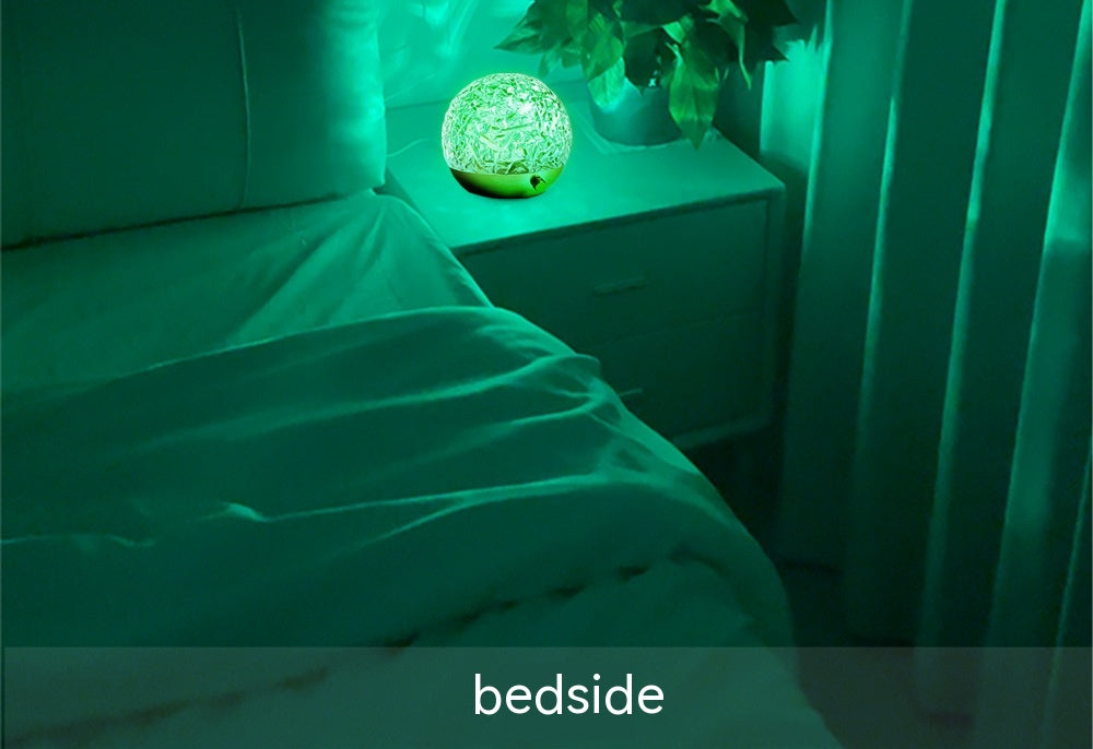 Water Ripple Projector Lamp — moulded plastic lighting decor, view 9