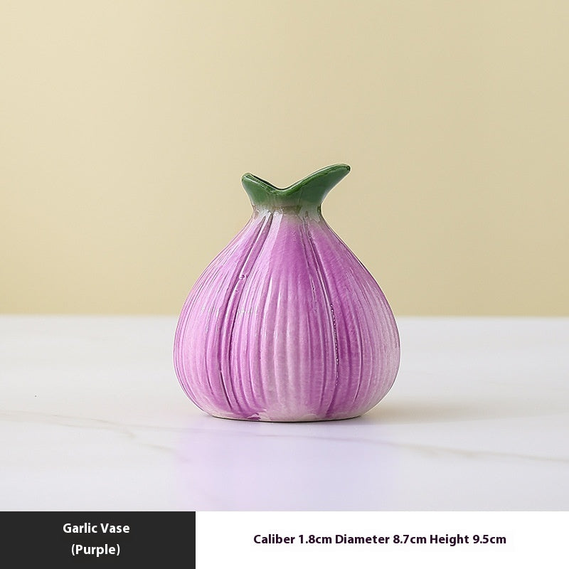 Onion Bud Vases — ceramic vase, view 2