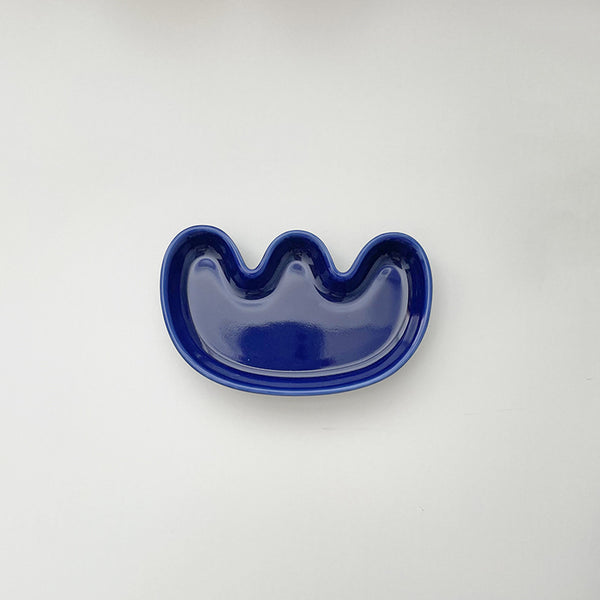 Coloured Ceramic Catch Dish — trays decor, view 1