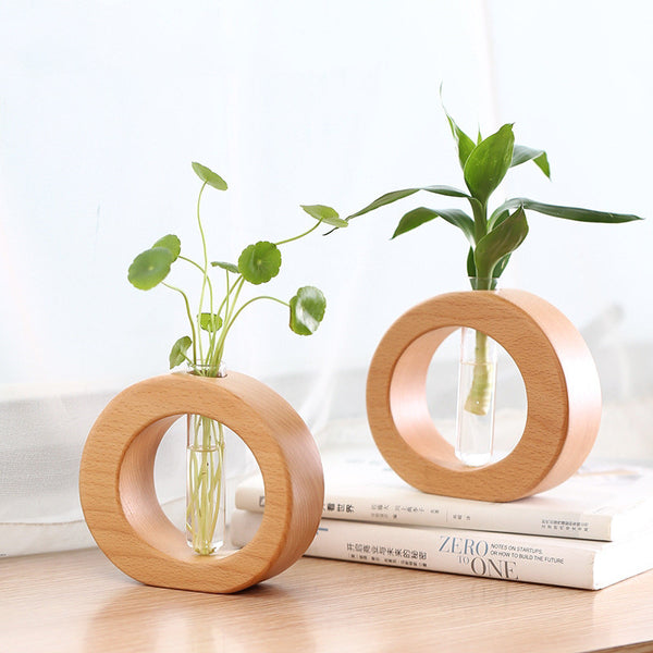 Oak Ring Propagation Vase — vases decor, view 2