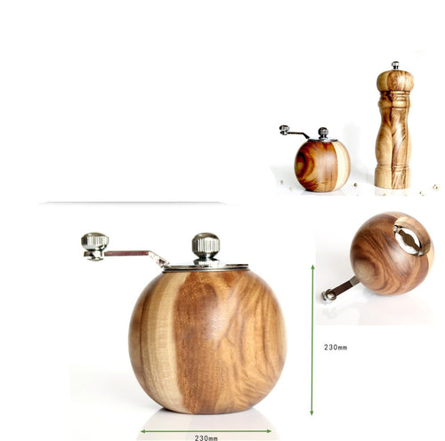 Acacia Pepper Mill — kitchen decor, view 1