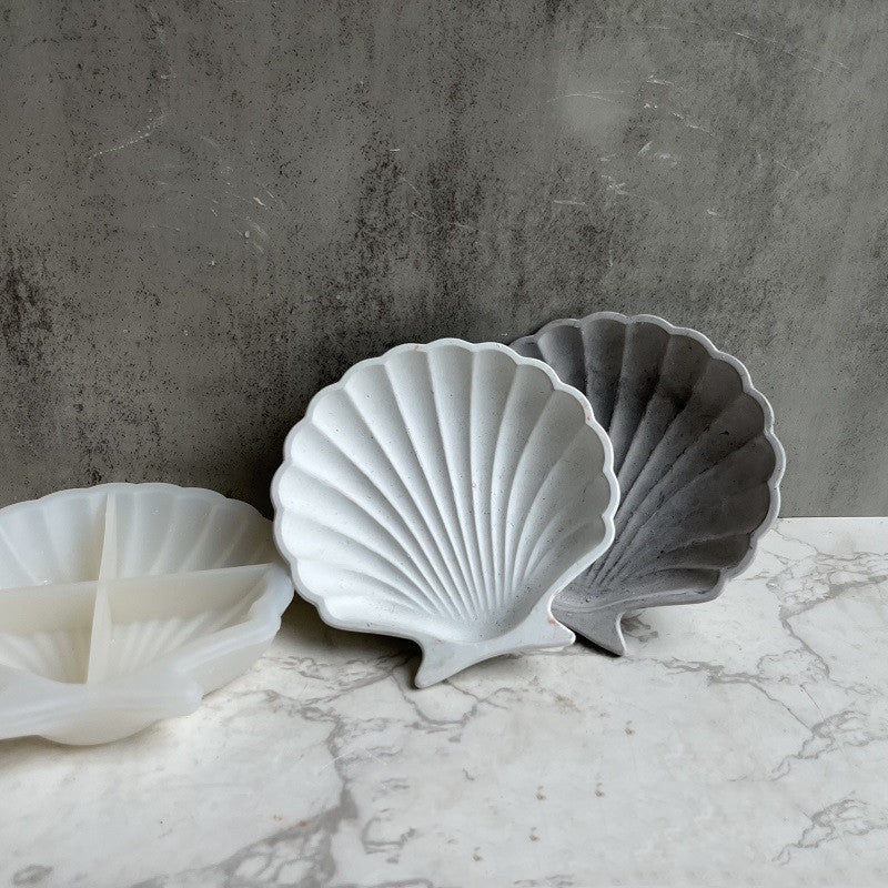 Scalloped Shell Dish — trays decor, view 2