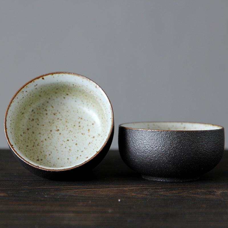 Speckled Stoneware Teacup — kitchen decor, view 4