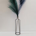 Iron Line Sculptural Vase — powder-coated metal vases decor, view 1