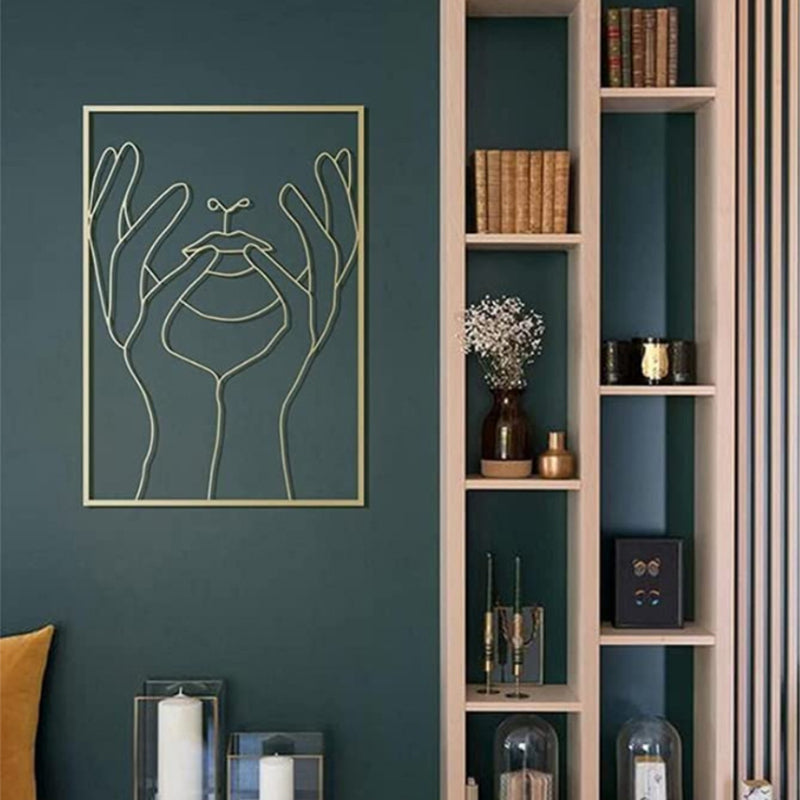 Line Art Panel — wall decor, view 1
