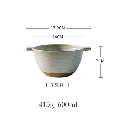 Amphora Stoneware Bowl — kitchen decor, view 2