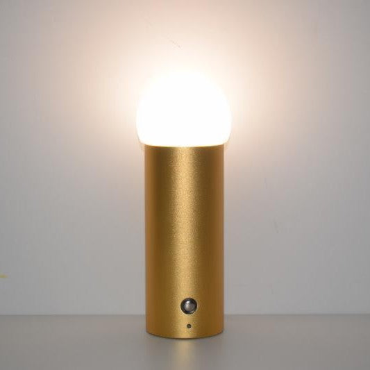 Brushed Metal Table Lamp — lighting decor, view 4