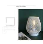 Mesh Cage Battery Lamp, lighting decor, view 13