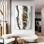 Marble Abstract Canvas Pair — printed canvas wall decor, view 7