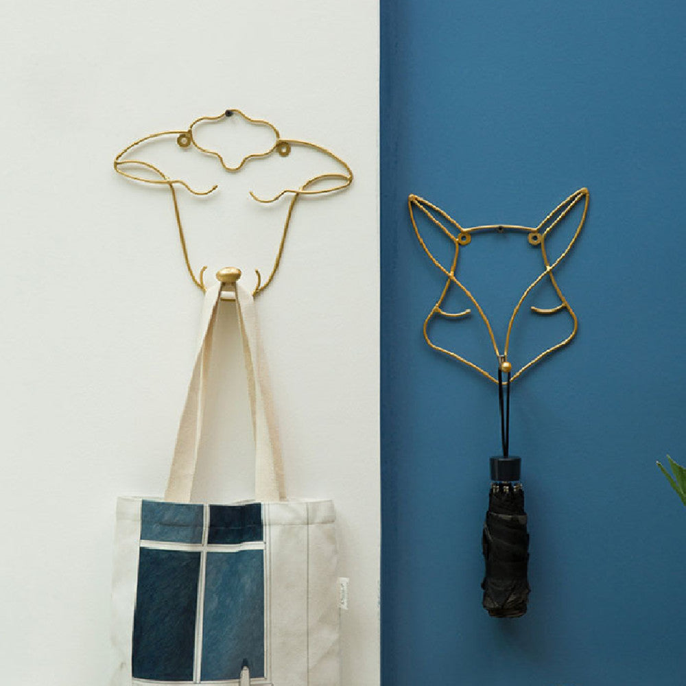 Brass Animal Hooks — wall decor, view 7