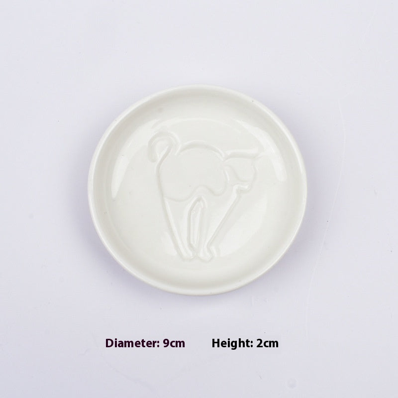 Cat Relief Dishes — decorative tray, view 8
