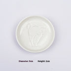 Cat Relief Dishes — decorative tray, view 8