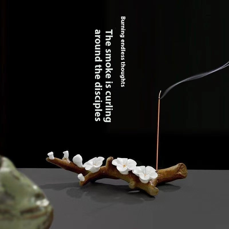 Blossom Branch Incense Holder — incense decor, view 3