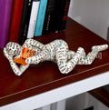 Reading Woman Sculpture — cast resin sculpture decor, view 3