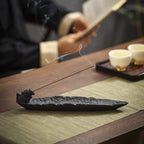 Ceramic Leaf Incense Holder — incense decor, view 5