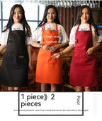 Canvas Bib Apron — kitchen decor, view 1