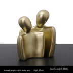 Abstract Home Sculpture — glazed ceramic sculpture decor, view 7