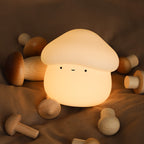 Silicone Mushroom Night Light — food-grade silicone lighting decor, view 2