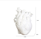 Anatomical Heart Wall Vase — glazed ceramic vases decor, view 6