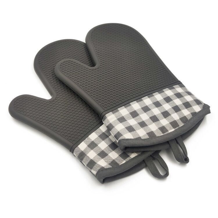 Silicone-Grip Oven Gloves — kitchen decor, view 4