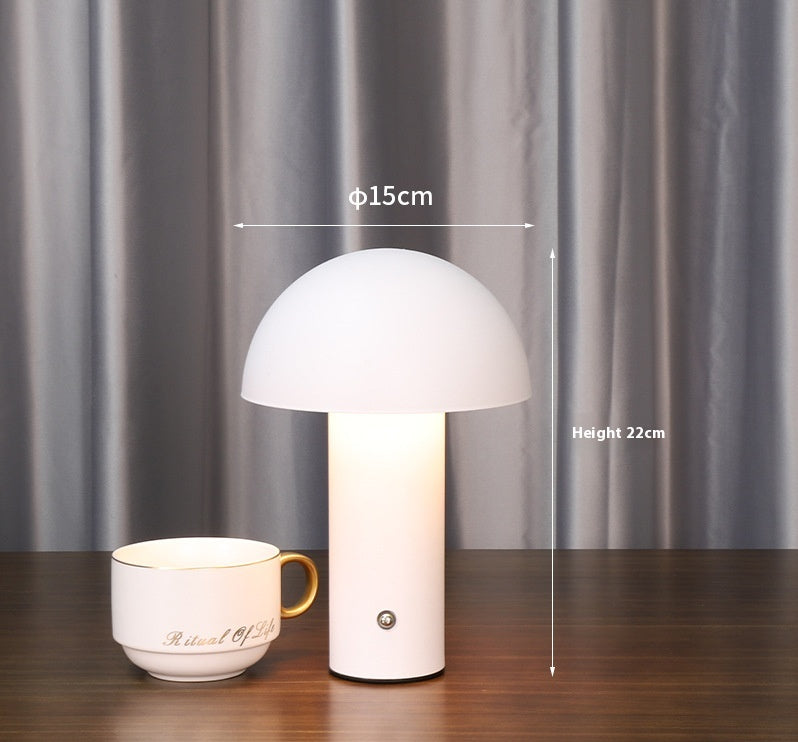 Cordless Mushroom Lamp — lighting decor, view 2