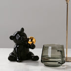 Bear with a Gold Ball — decorative sculpture, view 4