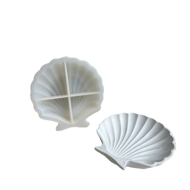 Scalloped Shell Dish — trays decor, view 3
