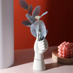 Human Form Ceramic Vase — glazed ceramic vases decor, view 1