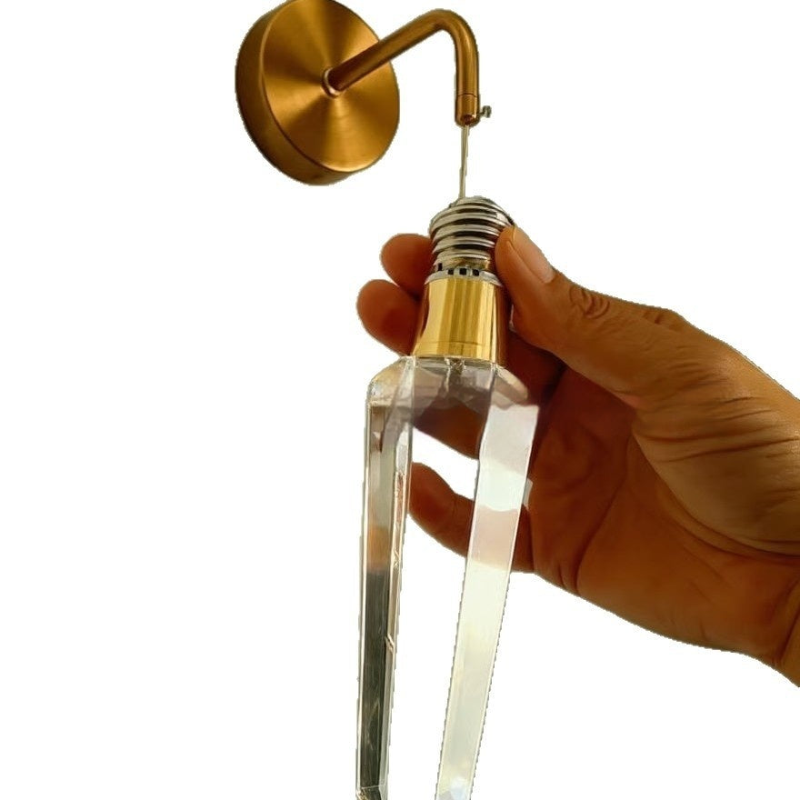 Crystal Bulb Wall Sconce — lighting decor, view 5