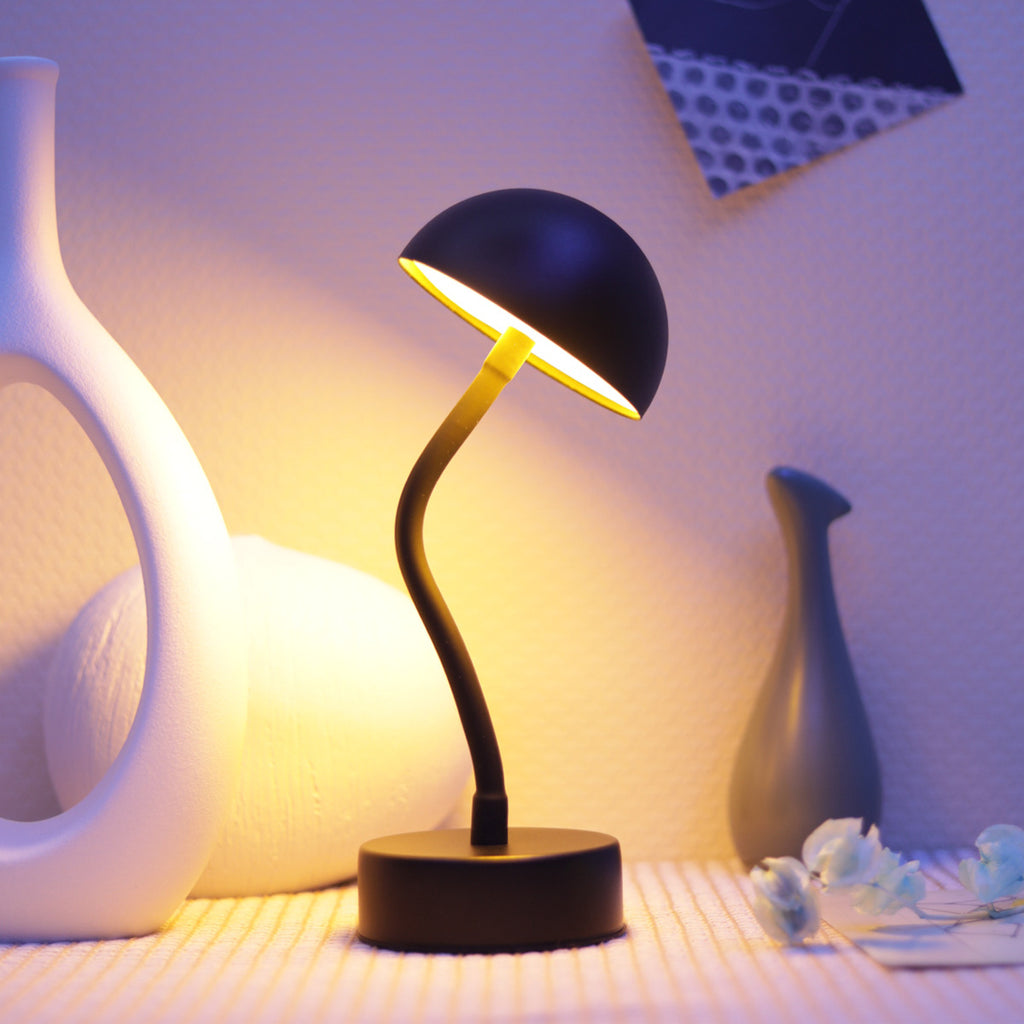 Dome Gooseneck Table Lamp — lighting decor, view 2