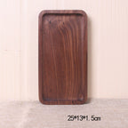 Walnut Serving Tray — decorative tray, view 4