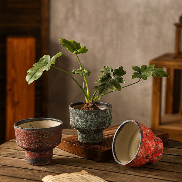Handmade Ceramic Planter — desk decor, view 1