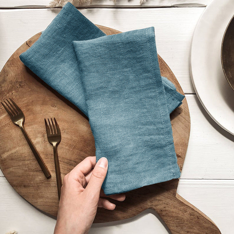 Stonewashed Linen Napkins — kitchen decor, view 8
