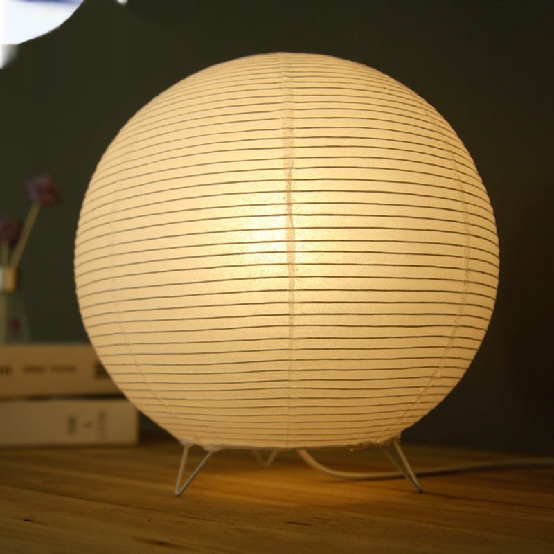 Rice Paper Lantern Lamp, lighting decor, view 6