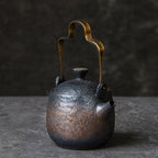 Bronze-Glaze Teapot — kitchen decor, view 1