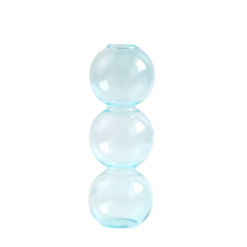 Stacked Bubble Glass Vase — vases decor, view 6