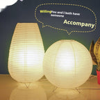 Rice Paper Lantern Lamp, lighting decor, view 9