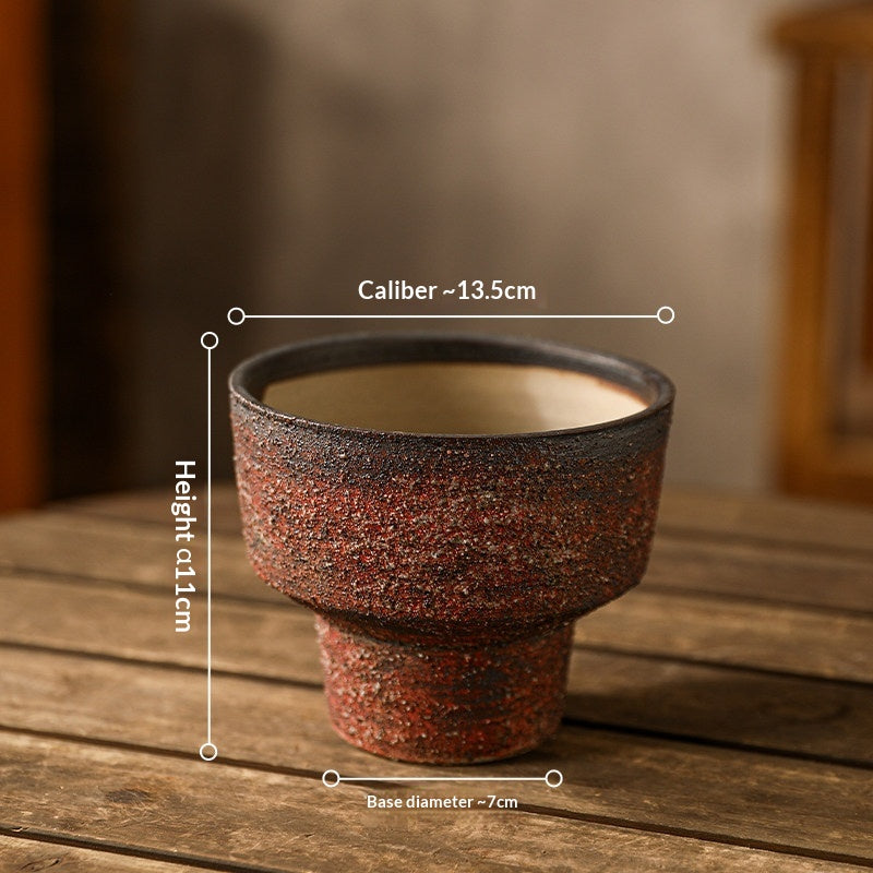 Handmade Ceramic Planter — desk decor, view 2