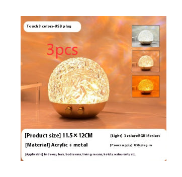 Water Ripple Projector Lamp — moulded plastic lighting decor, view 8