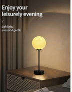 Opal Globe Cordless Lamp, lighting decor, view 7