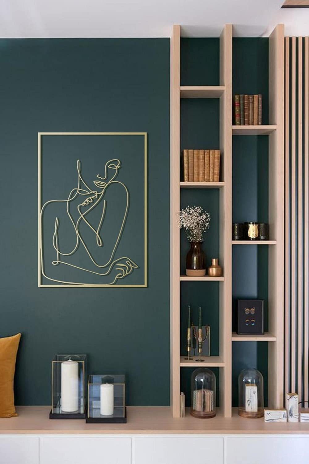 Line Art Panel, wall decor, view 4