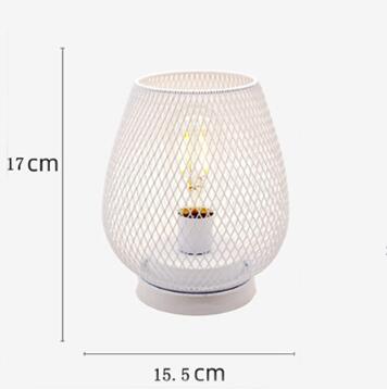 Mesh Cage Battery Lamp, lighting decor, view 12