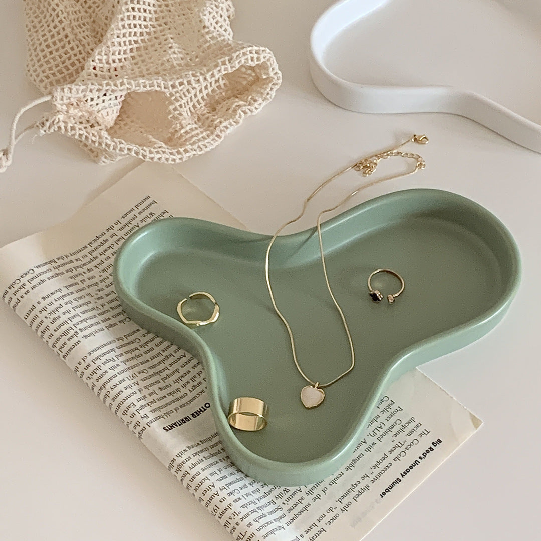 Organic Ceramic Dish — decorative tray, view 5